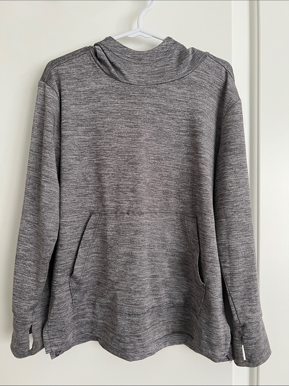 Primary stay cool UPF 50 hoodie, size 4/5
